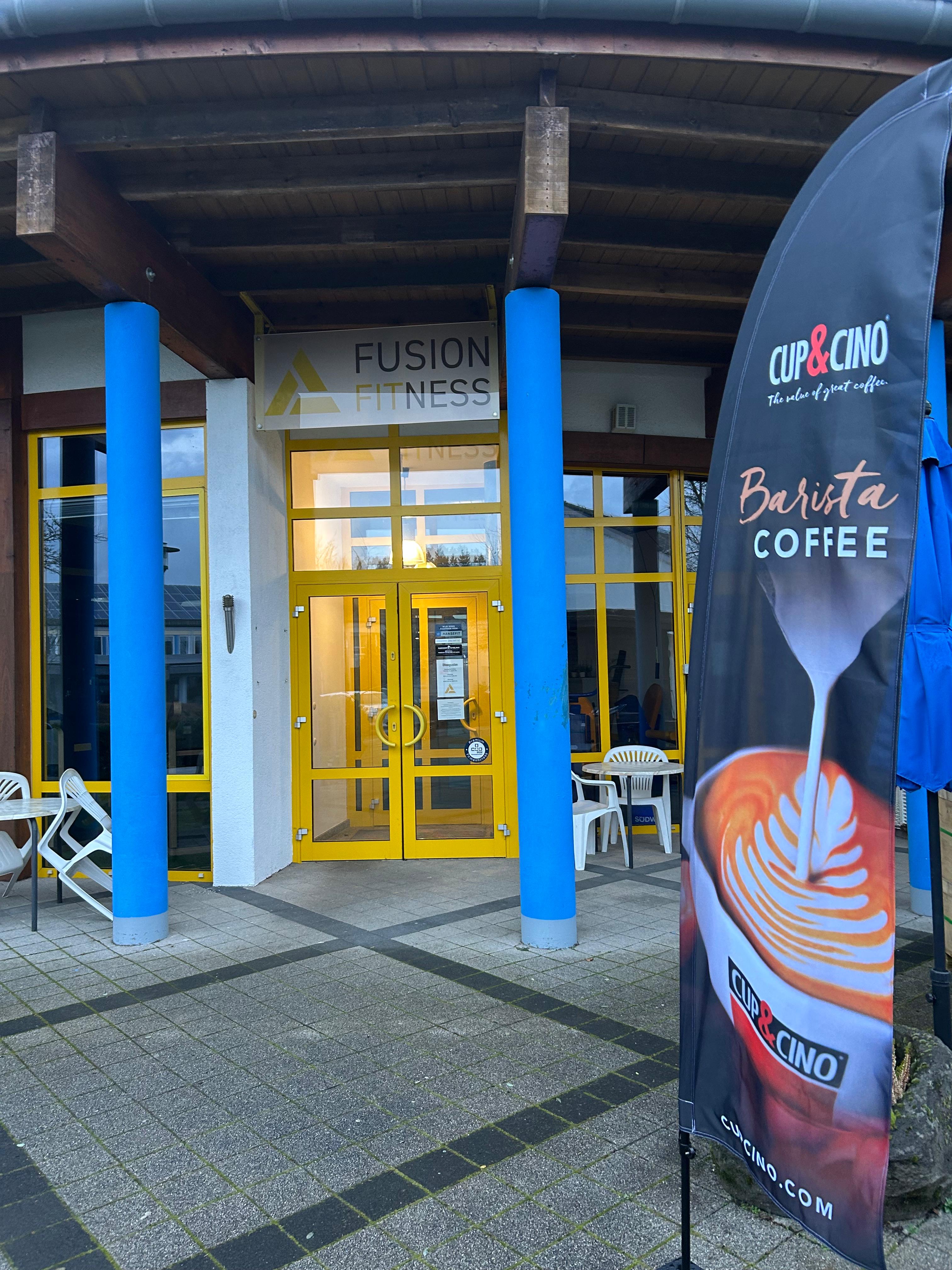 Studio-Eingang FusionFitness Ulmen